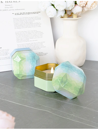 LED Metal Wax candle